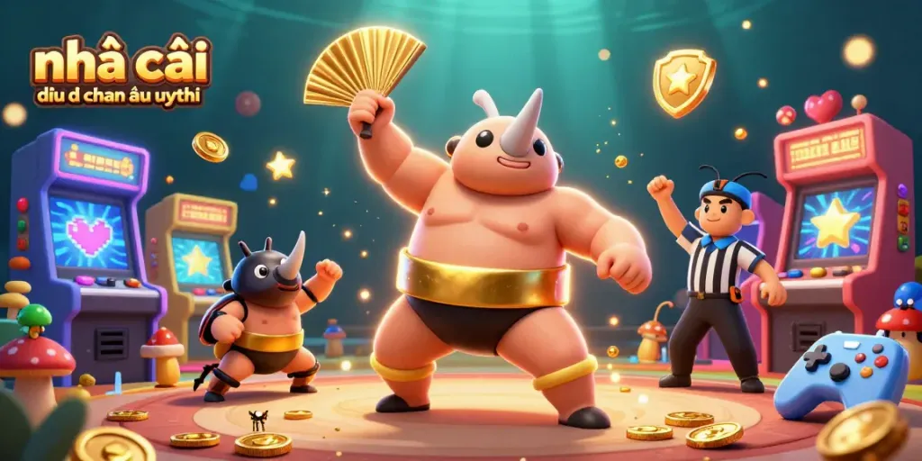 Hình ảnh mô tả nhà cái đến từ châu âu uy tín với cảnh chiến đấu và vàng lấp lánh tại sòng bạc