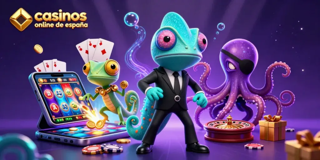 Juega en casinos online de España con un emocionante y colorido entorno de casino