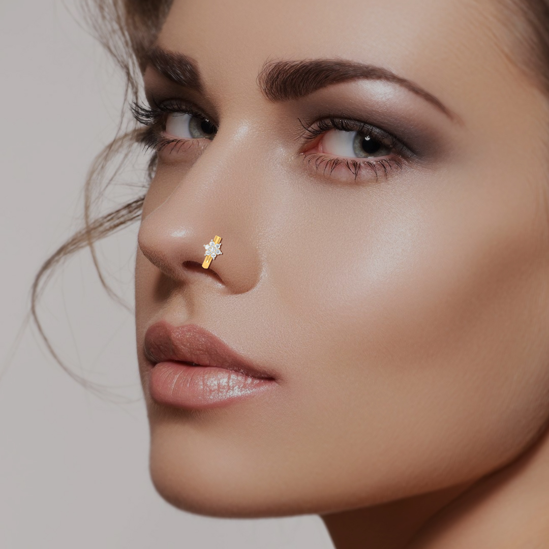 Buy Diamond Nose Stud UK with Certified Diamonds