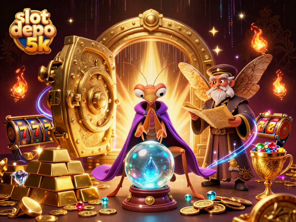 Spin and win big at slot depo 5k with mystical fortune tellers and dazzling jackpots.