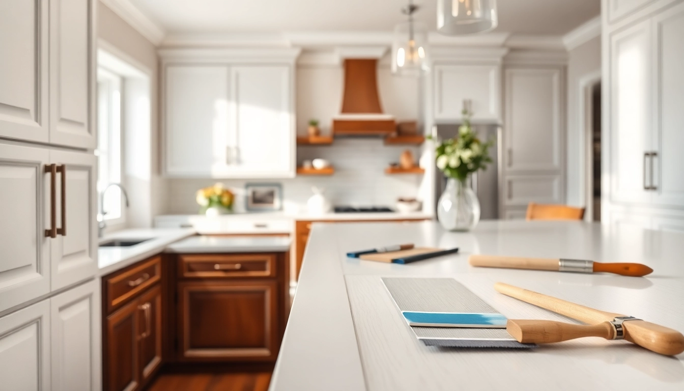 Transform your space with Cabinet Refacing Saint Petersburg FL featuring elegant, newly finished cabinets.