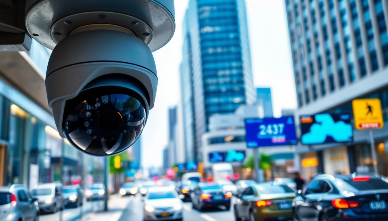 Capturing automatic license plate recognition in action with high-tech monitoring equipment.