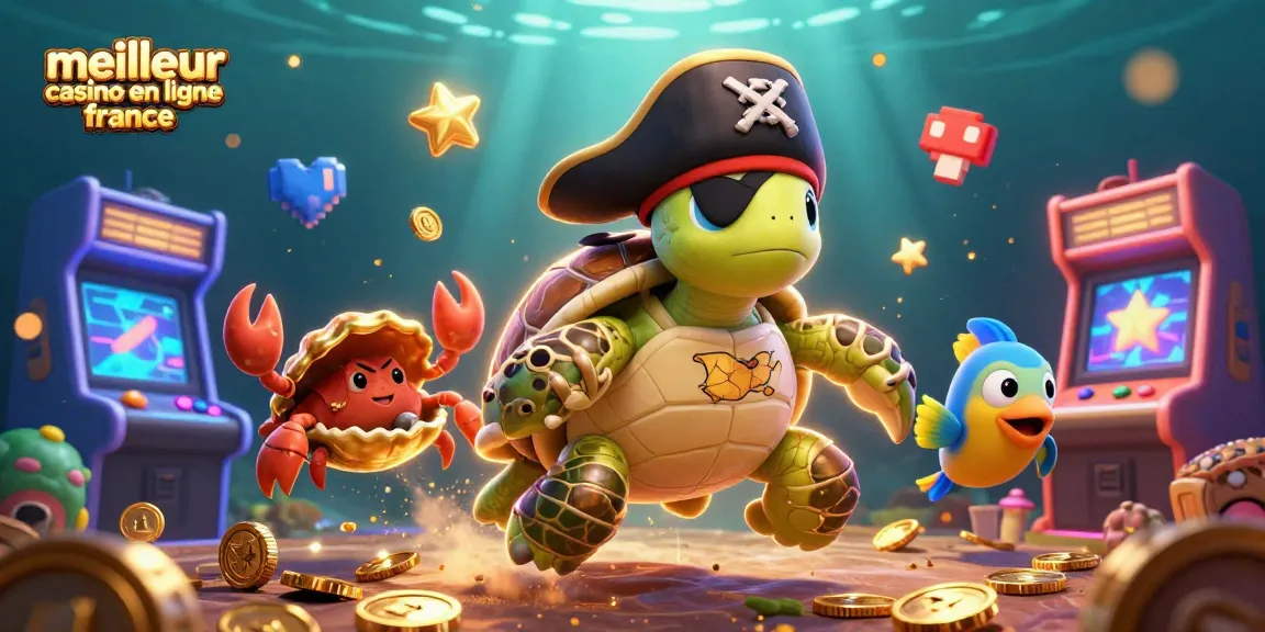 Jouer au meilleur casino en ligne France en découvrant cette illustration colorée de l'univers des jeux.