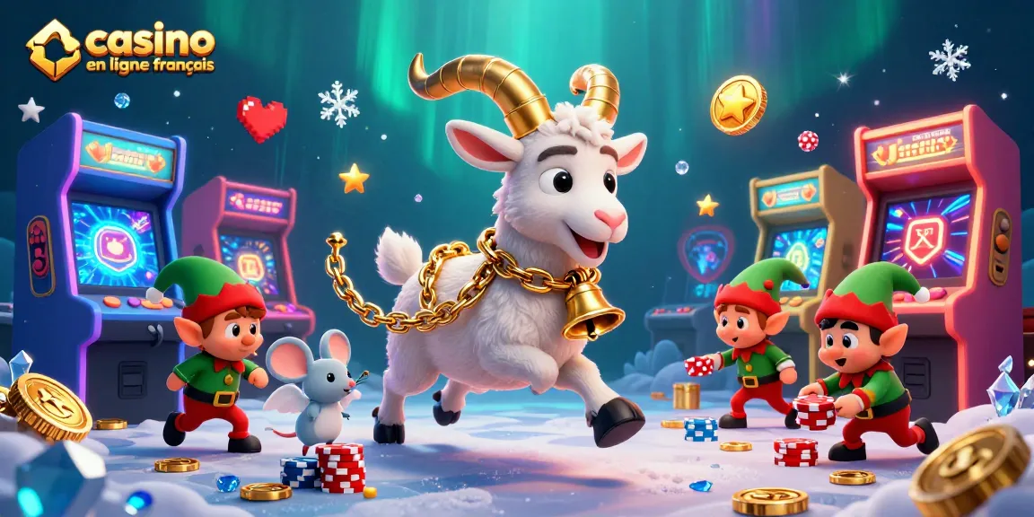 Jouez au casino en ligne français où un Krampus amusant gère le chaos festif !