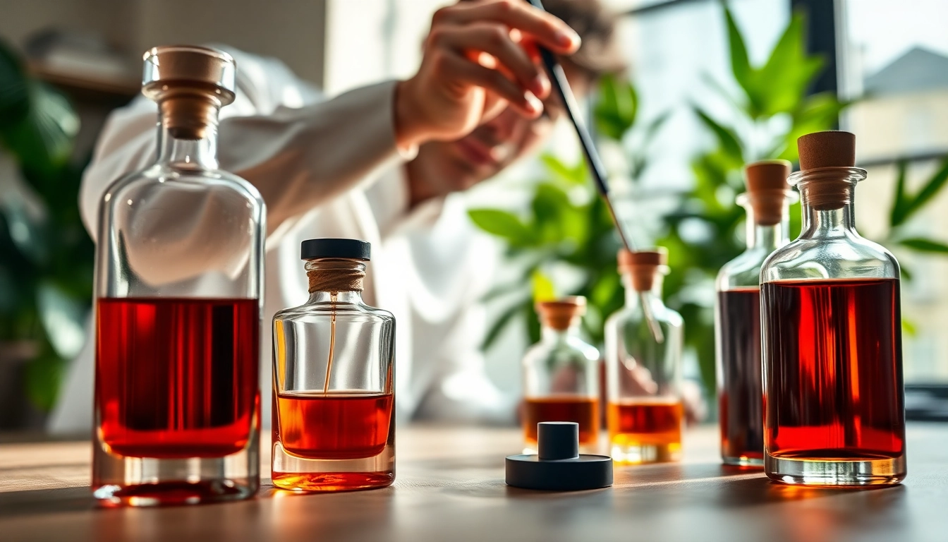 Explore a unique Halfeti leather alternative fragrance being crafted with luxurious elements.