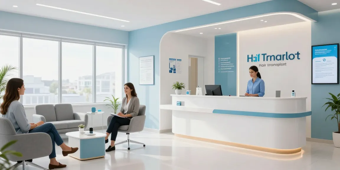 Hair transplant Istanbul consultation at a modern healthcare clinic, offering professional patient care and expert medical services.