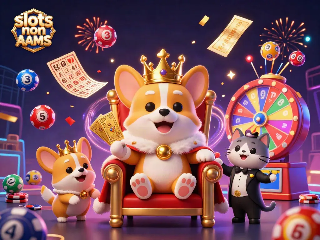 Vinci con le slots non AAMS! Scopri un'atmosfera di festa tra corgi e jackpot scintillanti.
