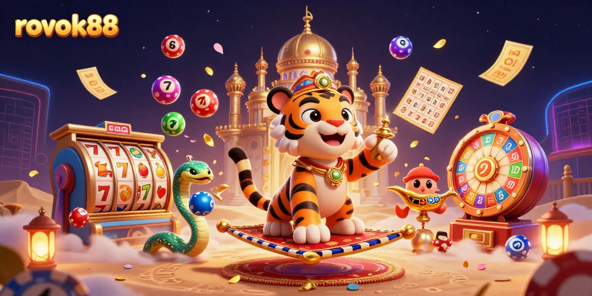 Play with rokok88 to uncover thrilling casino adventures in a mystical 3D illustration.