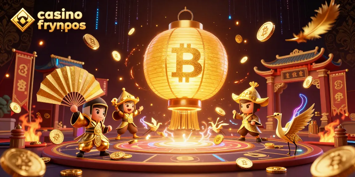 Jouez dans un casino français crypto et découvrez des personnages animés décorés de symboles chanceux.