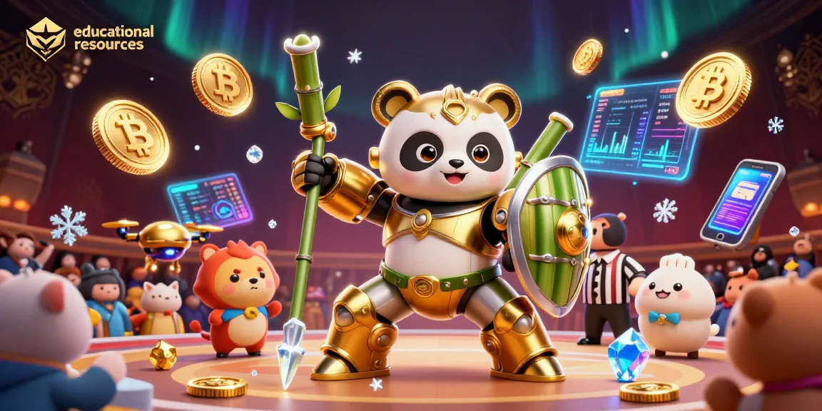 Engage with educational resources for gambling strategies in a vibrant casino-themed illustration.