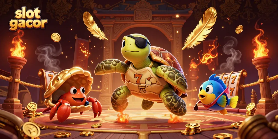 Engage with slot gacor action as vibrant characters discover treasures in a dynamic 3D casino setting.