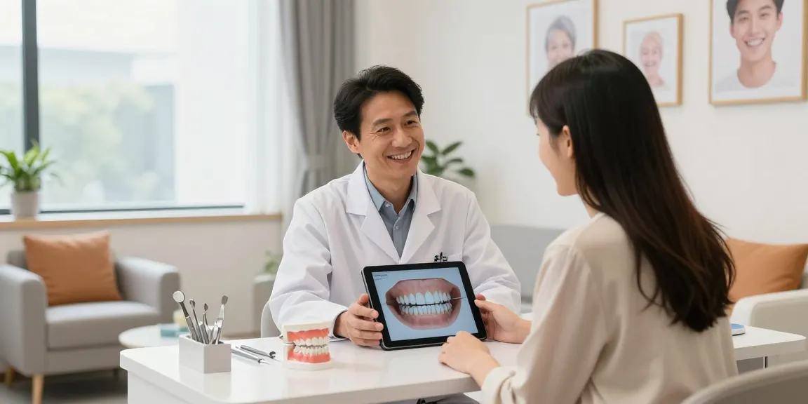 Consultation with a teenage orthodontist in Hawthorn, showcasing comfortable atmosphere and modern dental technology.