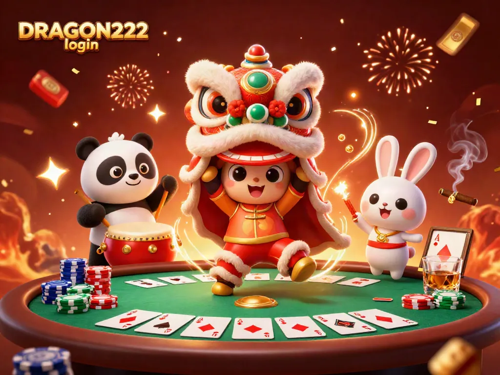 Engage with the DRAGON222 login featuring dynamic gaming scene packed with excitement.