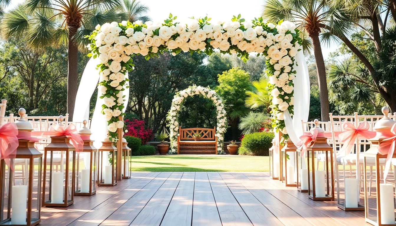 Transform your big day at a stunning Jacksonville Wedding Venue with elegant decorations and a romantic atmosphere.