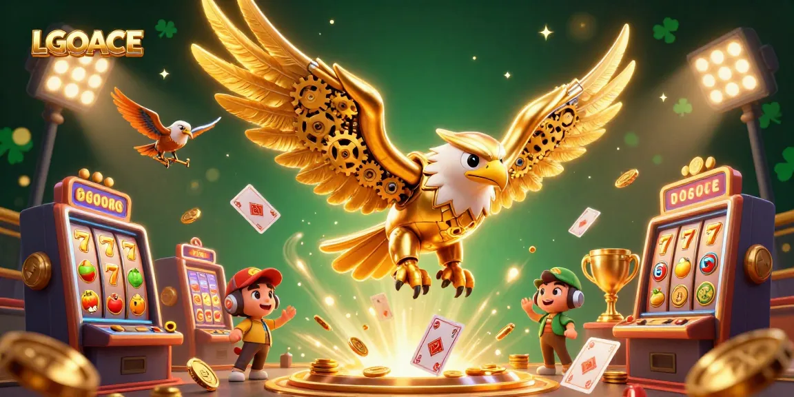 LGOACE offers thrilling slot gaming excitement with dynamic characters and sparkling visuals.
