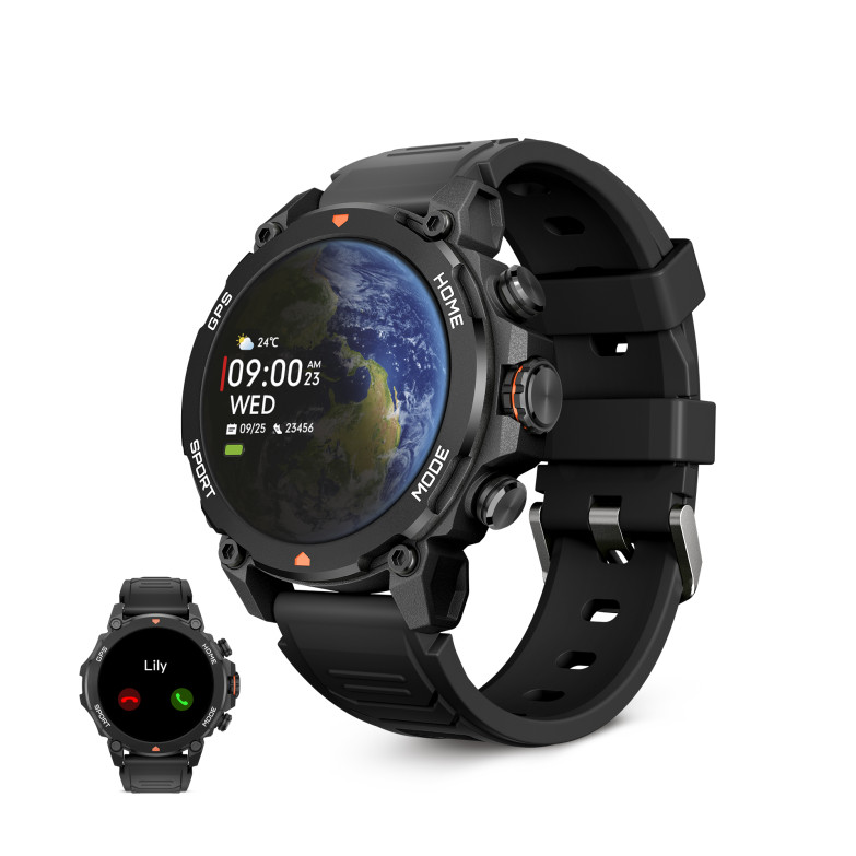 Explorer GPS Smart Watch with Heart Rate, Sleep, and Step Tracking