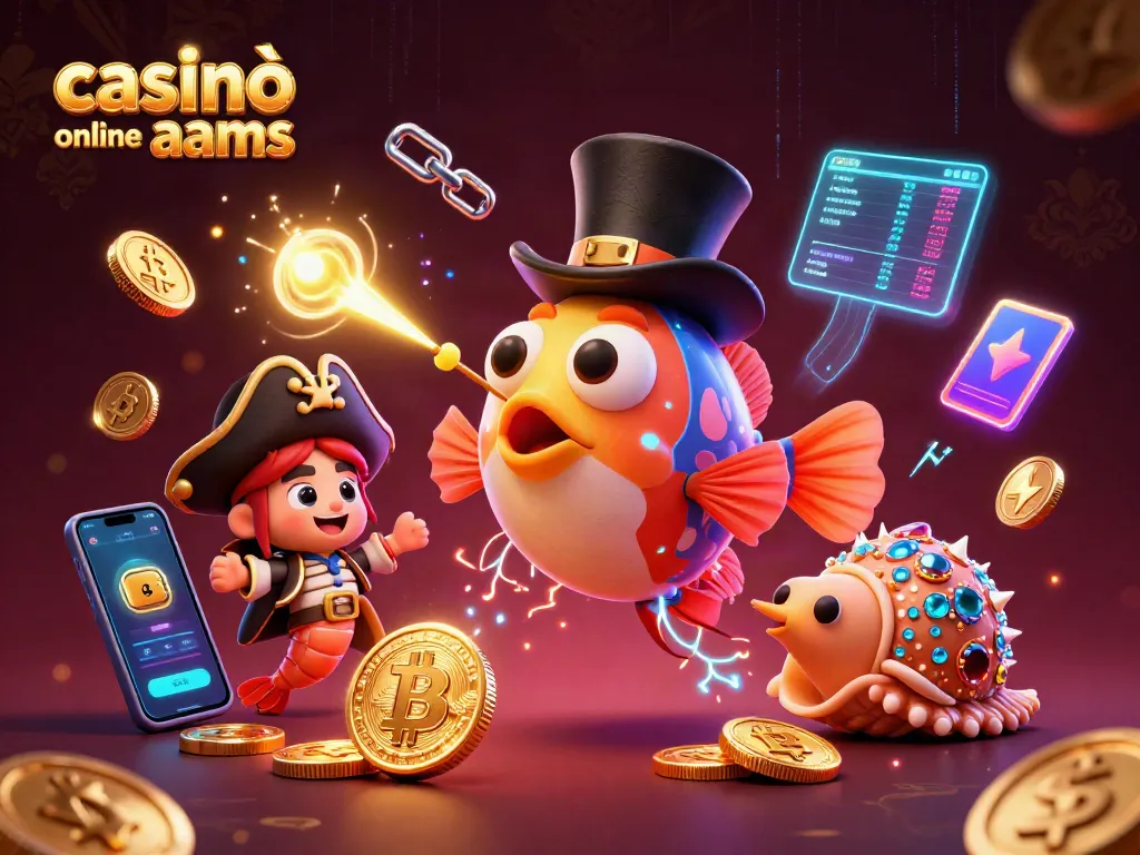 Scopri il casinò online non AAMS con un'affascinante scena sottomarina di personaggi e monete.