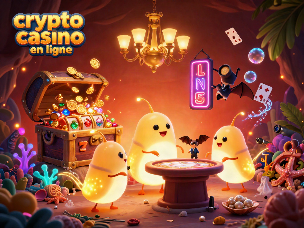 Célébrez l’excitation des jeux au crypto casino en ligne avec des vers luisants dans ce casino sous-marin magique.
