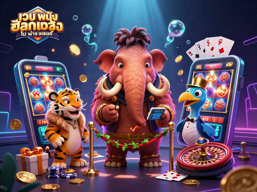 เล่นเกมและชนะรางวัลที่เว็บพนันออนไลน์เว็บตรงไม่ผ่านเอเย่นต์พร้อมบรรยากาศคาสิโนสุดพิเศษ
