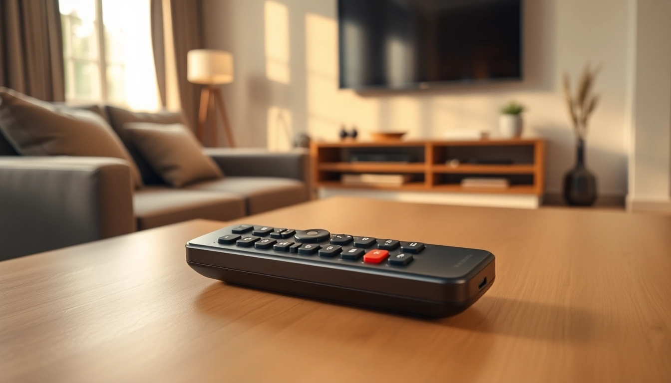 Bedienung Ihrer LG Fernbedienung 55LM in einem modernen Wohnzimmer für Fernsehzubehör.