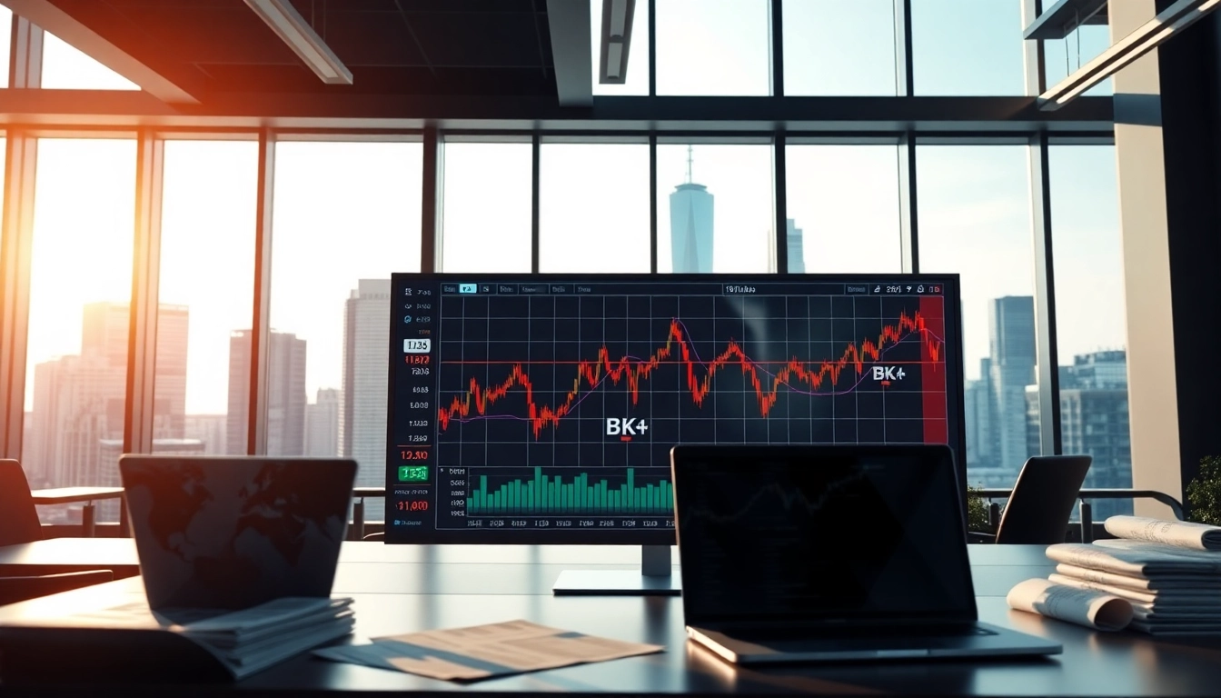 Analyze trends and changes in BK stock price with an engaging stock market chart.
