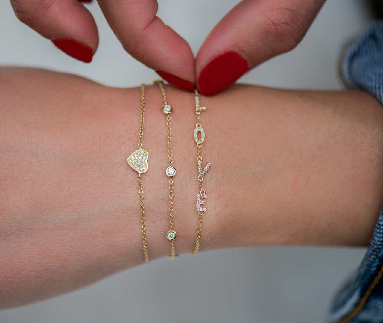 Shop Diamond by the Yard Bracelet – Timeless Jewellery Online