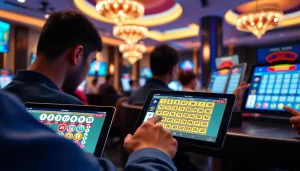 Menangkan togel online di perangkat digital dengan tiket warna-warni yang mencolok.