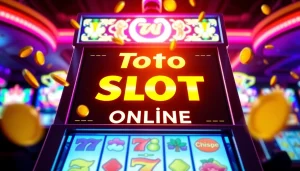 Mainkan toto slot online dengan kegembiraan nyata dari mesin slot yang berkilau.