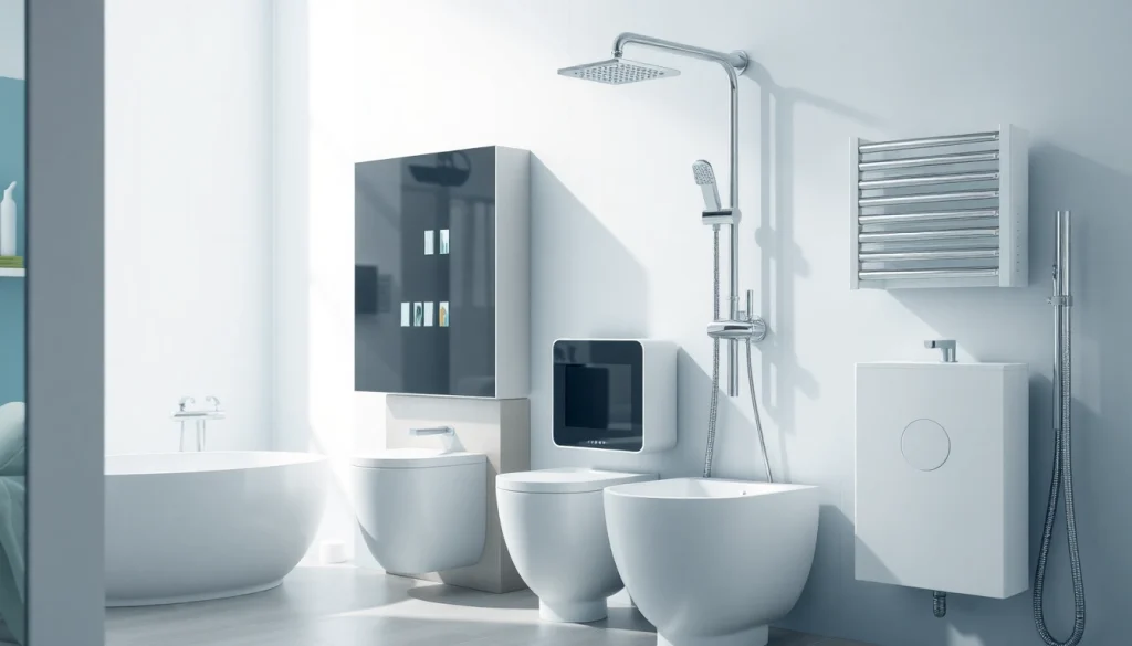 Erleben Sie die eleganten Produkte von sonni sanitär in einer stilvollen Badezimmerumgebung.