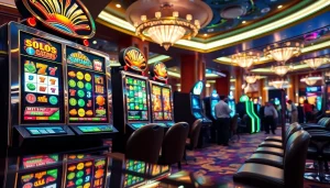 Menggandeng keajaiban luxury333 melalui mesin slot mewah yang berkilau dan pengunjung bersemangat.