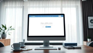 Engaging view of the website https://vj88.online/ on a professional desktop setup.