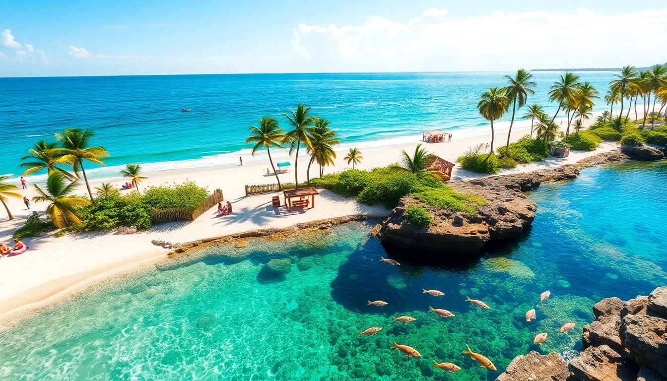 O que fazer em Paripueira: uma cena praiana vibrante que destaca a paisagem deslumbrante e as atividades em Paripueira, Alagoas.