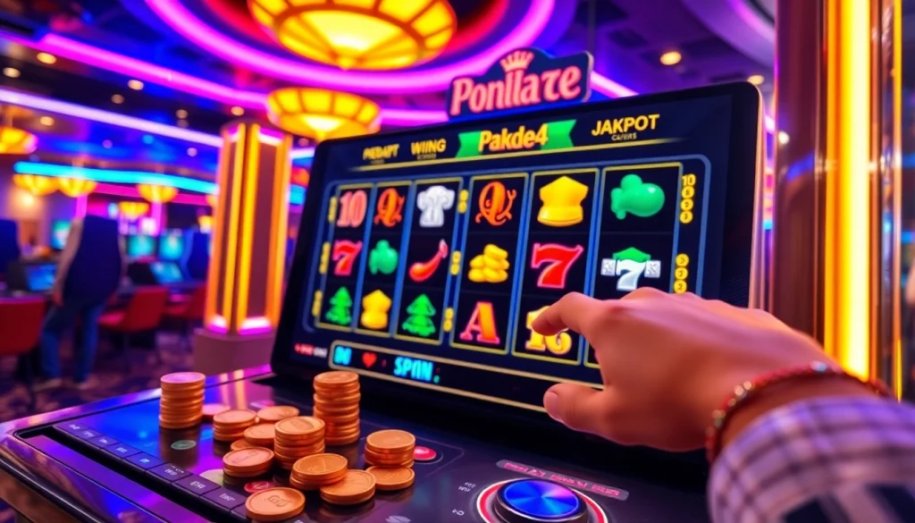Mainkan permainan pakde4d slot dengan grafis menawan dan peluang kemenangan tinggi.
