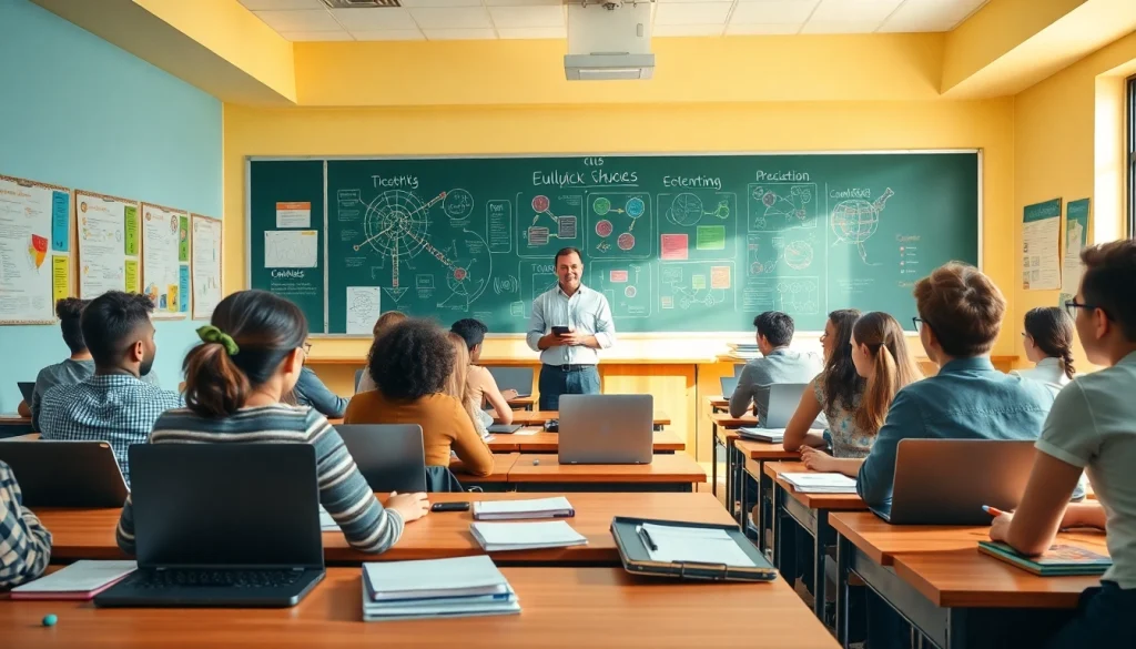 Engage students in a colorful classroom focusing on Education themes and learning activities.