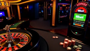 Players enjoying thrilling games at 188bet's vibrant online casino platform.