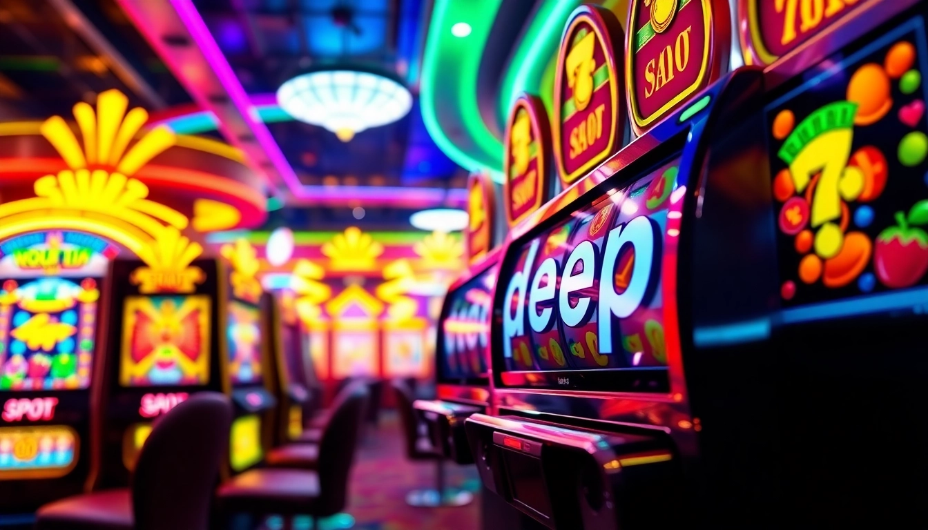 Memenangkan hadiah dengan slot depo 1k di mesin slot berwarna-warni yang menakjubkan.