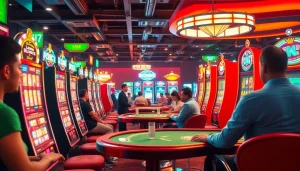 Experience the excitement of the best online casinos Canada with engaging visuals of digital gaming.