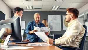 Trucking Dispatch Company providing logistics solutions with professionals coordinating freight operations.