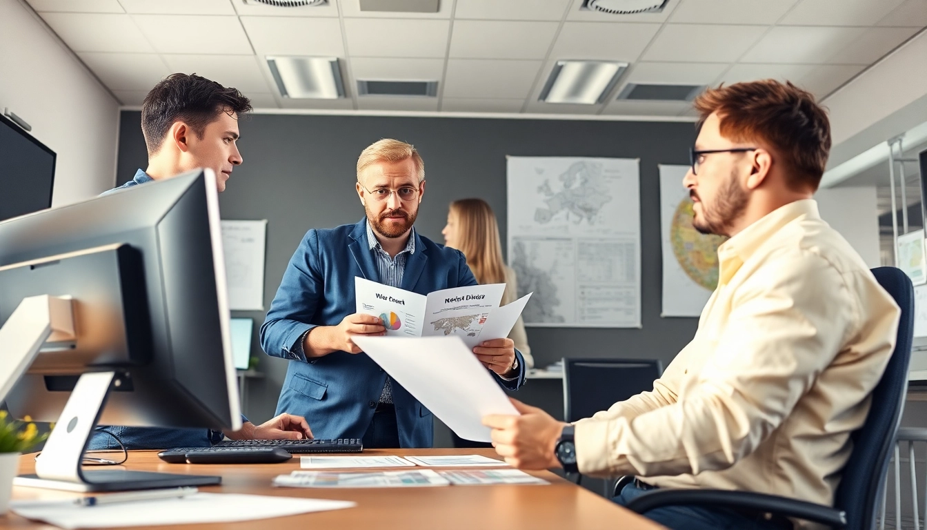 Trucking Dispatch Company providing logistics solutions with professionals coordinating freight operations.