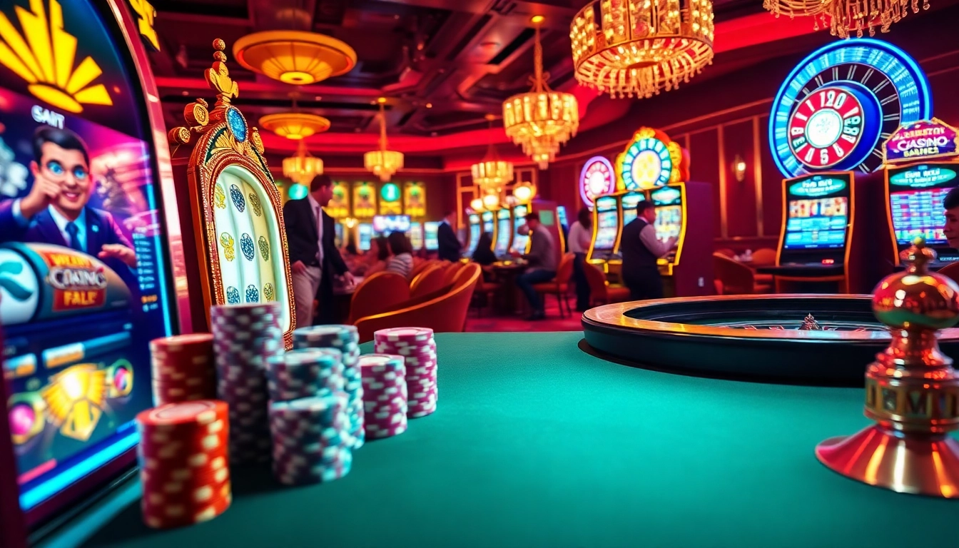 Experience the thrill of doaslot slot gaming in a vibrant casino atmosphere filled with excitement.