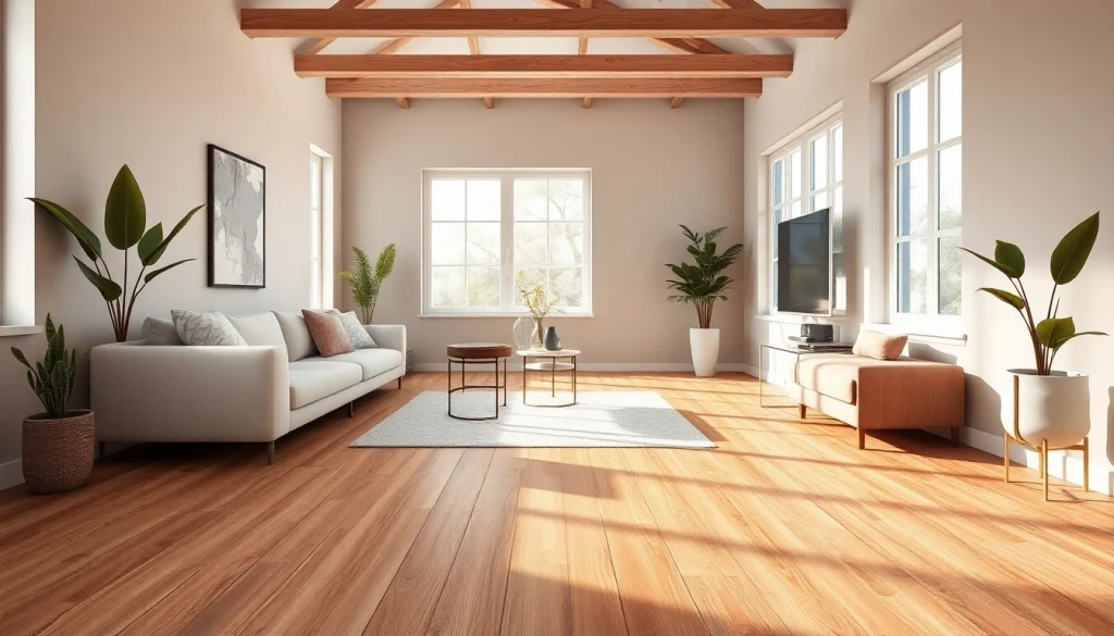 Découvrez la beauté du carrelage imitation parquet dans un espace de vie chaleureux et moderne.