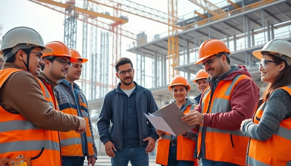 Engaged apprentices in construction apprenticeships carolinas practicing skills on-site.