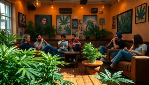 Genießen Sie die Atmosphäre im Weed Club Lloret De Mar mit gemütlichem Ambiente.