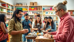 Engaging craft training session in Colorado, showcasing hands-on learning and collaboration.