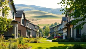 Capture of stunning Massachusetts residential architecture amidst a vibrant landscape, showcasing modern designs.