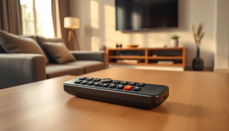 Bedienung Ihrer LG Fernbedienung 55LM in einem modernen Wohnzimmer für Fernsehzubehör.